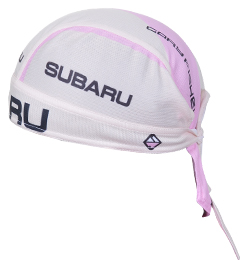 2013 Subaru Bandana ciclismo blanco